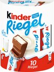 Kinder Riegel 10er-Pack von Ferrero für 2,49 € bei Rossmann im Angebot Kinder Riegel 10er-Pack von Ferrero im aktuellen Rossmann Prospekt