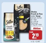 Fresh & Fine Angebote von Sheba bei combi Rheine für 2,19 €