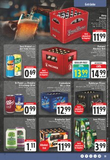 Krombacher im aktuellen EDEKA Prospekt (Lingen (Ems)) Krombacher im EDEKA Prospekt "Aktuelle Angebote" mit 24 Seiten (Lingen (Ems))