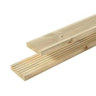 Promo Lame de terrasse HERIA épicéa vert réversible 240X12X2,4 cm à 5,20 € dans le catalogue Brico Dépôt à Saint-Germain-du-Puy