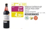 Bordeaux supérieur AOP à Supermarchés Match dans Forest-sur-Marque Bordeaux supérieur AOP à Supermarchés Match dans Forest-sur-Marque