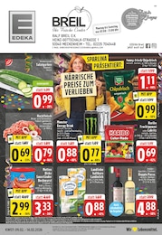 Aktueller EDEKA Prospekt, "Aktuelle Angebote", mit Angeboten der Woche, gültig von 09.02.2026 bis 09.02.2026