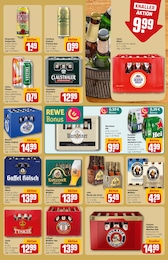 Erdinger Angebot im aktuellen REWE Prospekt auf Seite 21