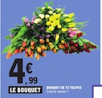 Bouquet de 15 tulipes dans le catalogue E.Leclerc