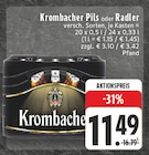 Aktuelles Pils oder Radler Angebot bei E center in Sankt Augustin ab 11,49 €