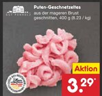 Aktuelle Pute Angebote bei Netto Marken-Discount in Ingolstadt Aktuelles Puten-Geschnetzeltes Angebot bei Netto Marken-Discount in Ingolstadt ab 3,29 €