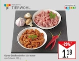 Gyros-Geschnetzeltes oder natur Angebote von INITIATIVE TIERWOHL bei Marktkauf Ulm für 1,19 €