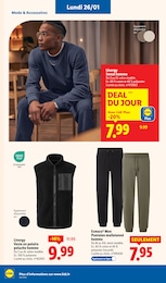 Offre Pantalon Homme dans le catalogue Lidl du moment à la page 60