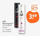 Haarspray bei tegut im Laufach Prospekt für 3,49 €