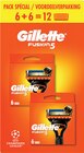 Intermarché Super Nesle - Promo Lames fusion 5 6+6 Promo Lames fusion 5 6+6 à 24,76 € dans le catalogue Intermarché Super à Nesle