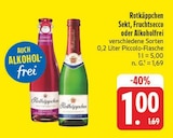 Sekt Fruchtsecco Angebote von Rotkäppchen bei EDEKA Ansbach für 1,00 €
