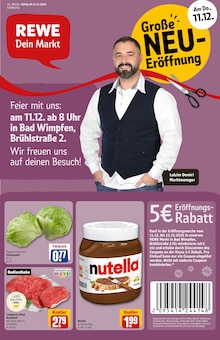 REWE Prospekt Dein Markt mit  Seiten in Bad Friedrichshall und Umgebung