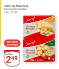 Käse-Snack Butterkäse von Jeden Tag für 2,49 € bei GLOBUS im Angebot Käse-Snack Butterkäse von Jeden Tag im aktuellen GLOBUS Prospekt