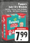 baby-dry Windeln im Angebot bei E center in Euskirchen baby-dry Windeln Angebote von Pampers bei E center Euskirchen für 7,99 €