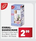 Einmalhandschuhe Schwarz Angebote von Gut & Günstig bei E center Stuttgart für 2,99 €