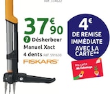 Promo Désherbeur Manuel Xact 4 dents à 37,90 € dans le catalogue Mr.Bricolage à Saintes
