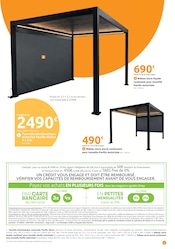 Tonnelle en promo dans le catalogue Mr.Bricolage à la page 3