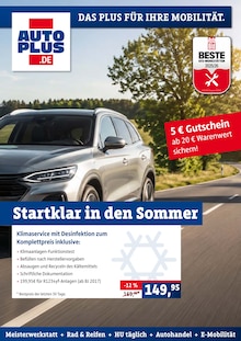 AUTOPLUS Prospekt Startklar in den Sommer mit 6 Seiten