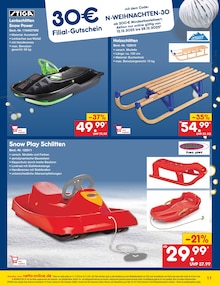 Schlitten im Netto Marken-Discount Prospekt "netto-online.de - Exklusive Angebote" mit 24 Seiten (Mülheim (Ruhr))