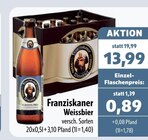 Aktuelle Franziskaner Angebote bei aktiv & irma in Oldenburg Aktuelles Weissbier Angebot bei aktiv & irma in Oldenburg ab 13,99 €