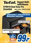 Doppel-Heißluftfritteuse EY901N Dual Easy Fry Essential im Angebot bei expert in Bergisch Gladbach Doppel-Heißluftfritteuse EY901N Dual Easy Fry Essential Angebote von Tefal bei expert Bergisch Gladbach für 99,00 €