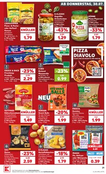 Pizza im aktuellen Kaufland Prospekt (Koblenz) Pizza im Kaufland Prospekt "Hier bin ich richtig" mit 74 Seiten (Koblenz)