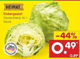 Eisbergsalat bei Netto Marken-Discount im Wassenberg Prospekt für 0,49 €
