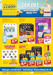 Netto Marken-Discount Worbis Prospekt der aktuellen Woche, gültig von 14.09.2026 bis 19.09.2026 Aktueller Netto Marken-Discount Worbis Prospekt "DER ORT, AN DEM DU IMMER AUSGEZEICHNETE PREISE FINDEST." mit 2 Seiten