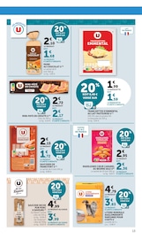 Saucisse en promo dans le catalogue Hyper U à la page 13