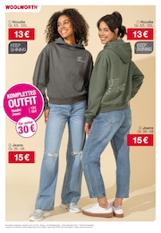 Damen Hoodie im Woolworth Prospekt Aktuelle Angebote auf S. 30