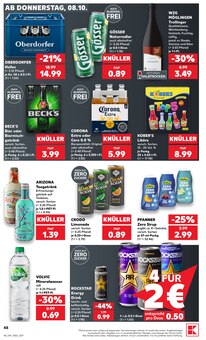 Energydrink im aktuellen Kaufland Prospekt (Singen (Hohentwiel)) Energydrink im Kaufland Prospekt "Hier bin ich richtig" mit 80 Seiten (Singen (Hohentwiel))