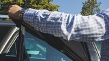 bauSpezi Sulzfeld - Tür-Sonnenschutz Angebot im Prospekt Tür-Sonnenschutz bei bauSpezi im Sulzfeld Prospekt für 9,99 €