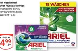 Waschmittel Pulver im Angebot bei GLOBUS in Wetzlar Waschmittel Pulver Angebote von Ariel bei GLOBUS Wetzlar für 4,99 €