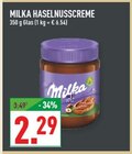 Haselnusscreme im Angebot bei Marktkauf in Arnsberg Haselnusscreme Angebote von Milka bei Marktkauf Arnsberg für 2,29 €