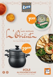 Catalogue B&M à Grenoble, avec 24 pages Prospectus B&M à Grenoble, "Les Saveurs de L'Orient", 24 pages, 05/02/2025 - 25/02/2025