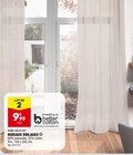 RIDEAUX VOILAGES - HOME CREATION en promo chez Aldi Montpellier à 9,99 €