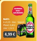 Beck's Angebot in Panschwitz-Kuckau Beck's im aktuellen Prospekt bei GetränkeLand Mayer in Panschwitz-Kuckau