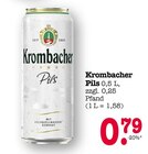 Pils im Angebot bei E center in Baden-Baden Pils Angebote von Krombacher bei E center Baden-Baden für 0,79 €