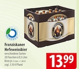 Hefeweissbier im Angebot bei famila Nordost in Diepholz Hefeweissbier Angebote von Franziskaner bei famila Nordost Diepholz für 13,99 €