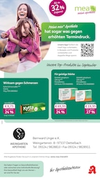 Apotheken Prospekt von mea - meine apotheke in Schwarzach Aktueller mea - meine apotheke Apotheken Prospekt für Schwarzach: Unsere September-Angebote mit 4} Seiten, 01.09.2026 - 30.09.2026
