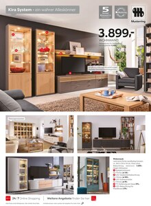 Wohnwand im XXXLutz Möbelhäuser Prospekt "Musterring - Wenn es Zuhause am schönsten ist!" mit 24 Seiten (Reutlingen)