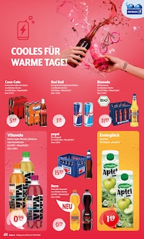 Coca Cola im aktuellen Getränke Hoffmann Prospekt (Amberg) Coca Cola im Getränke Hoffmann Prospekt "Aktuelle Angebote" mit 10 Seiten (Amberg)