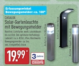 Solar-Gartenleuchte mit Bewegungsmelder von CASALUX im aktuellen ALDI Nord Prospekt