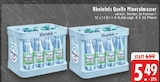 Mineralwasser im Angebot bei EDEKA in Essen Mineralwasser Angebote von Rheinfels Quelle bei EDEKA Essen für 5,49 €