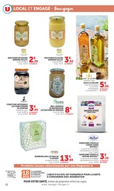 Promos Alimentation dans le catalogue "Engagés pour soutenir NOS PARTENAIRES LOCAUX." de Super U Alimentation en promo dans le catalogue Super U à la page 12