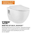 WAND WC-SET "ROCKPORT" im aktuellen OBI Prospekt