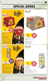 Promos Leffe dans le catalogue "-50% DE REMISE IMMÉDIATE SUR LE 2ÈME" de Intermarché Super Leffe en promo dans le catalogue Intermarché Super à la page 15