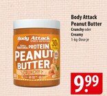 Body Attack Crunchy oder Creamy Angebote bei famila Nordost Stade für 9,99 €