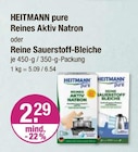 Reines Aktiv Natron oder Reine Sauerstoff-Bleiche von HEITMANN pure im aktuellen V-Markt Prospekt für 2,29 €