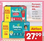 Windeln XXL Active Fit Angebote von Pampers bei Netto Marken-Discount Frankenthal für 27,99 €